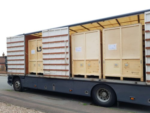 Containerised storage crates