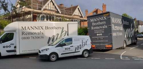 Mannix Brothers removals vans
