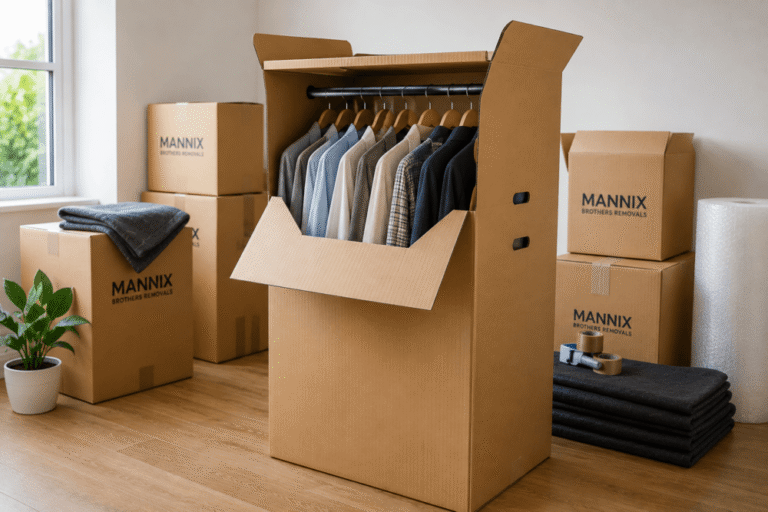 Wardrobe Carton for Leicester Moves